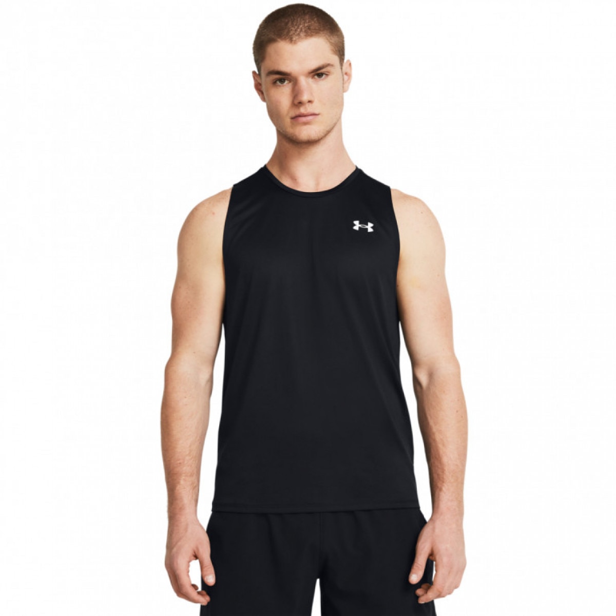 Męski top treningowy Under Armour UA Tech Tank - czarny