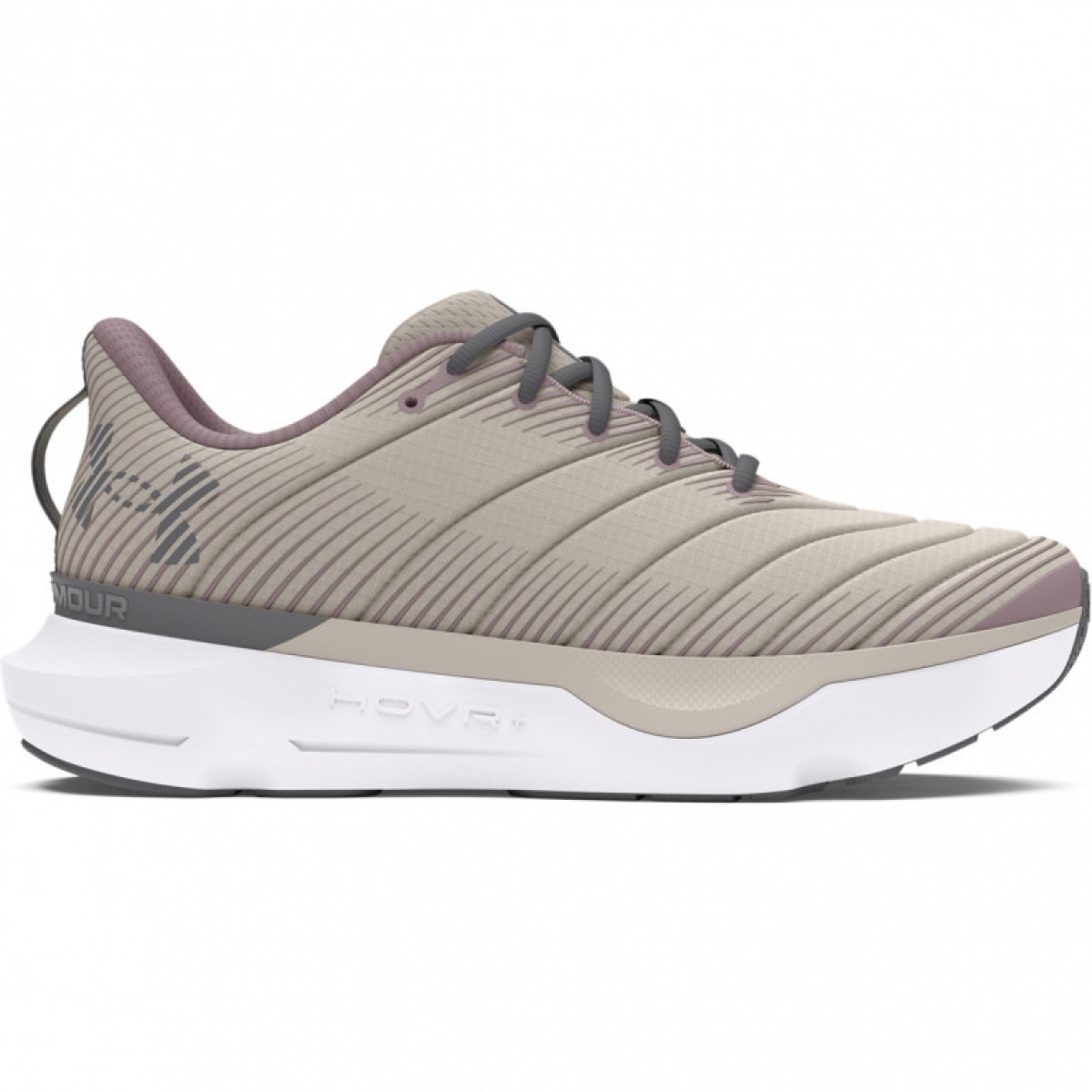 Buty do biegania uniseks Under Armour UA U Infinite Pro Warm - brązowe