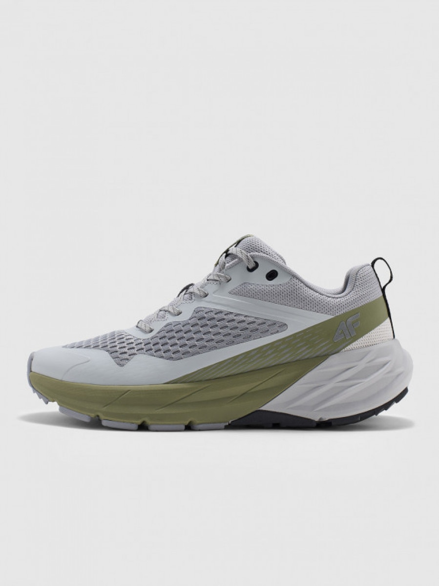 Męskie buty trekkingowe trailowe Speed Hiker 4F 4FWMM00FOTSM037 - szare