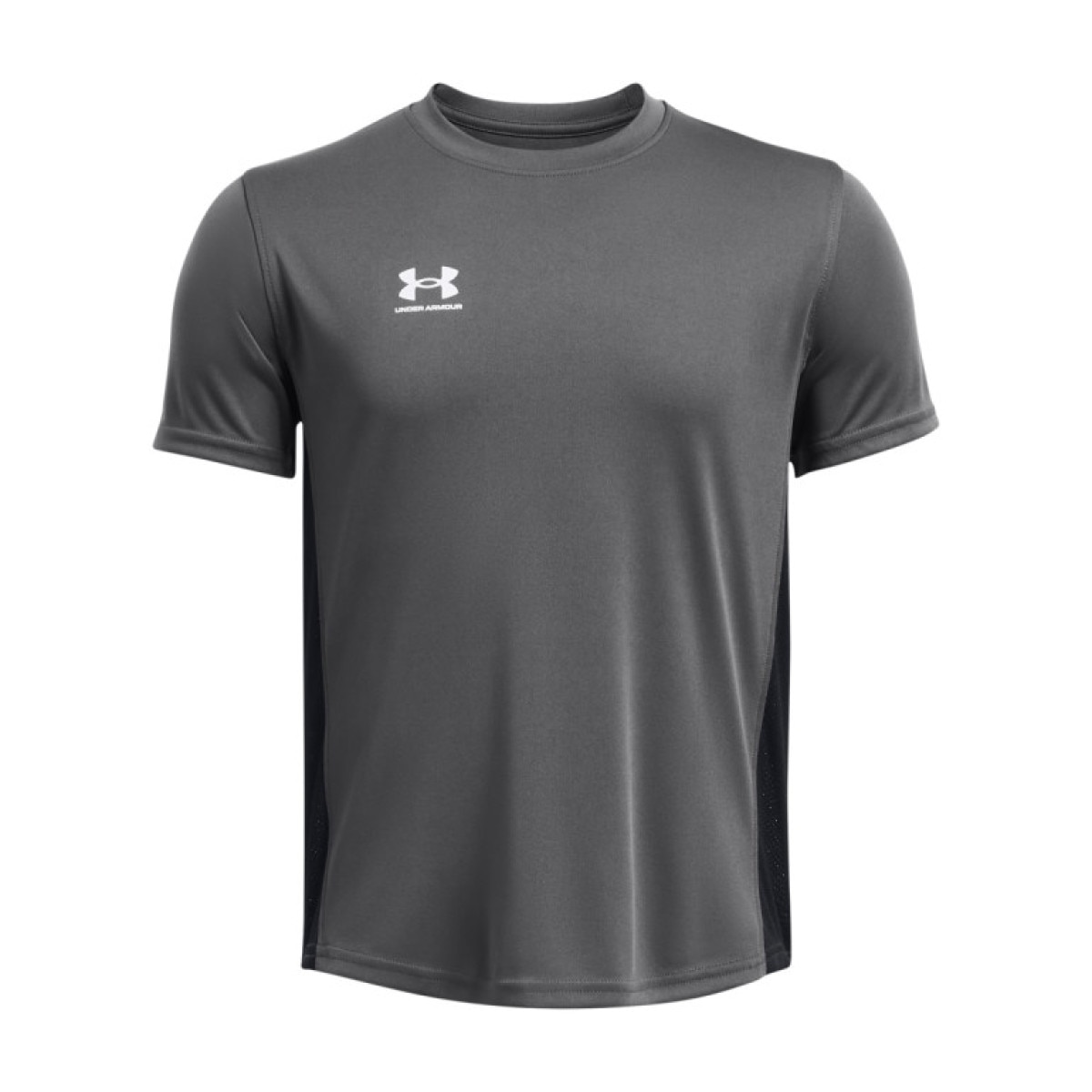 Chłopięca koszulka treningowa Under Armour UA B\'s Challenger Train SS - szara