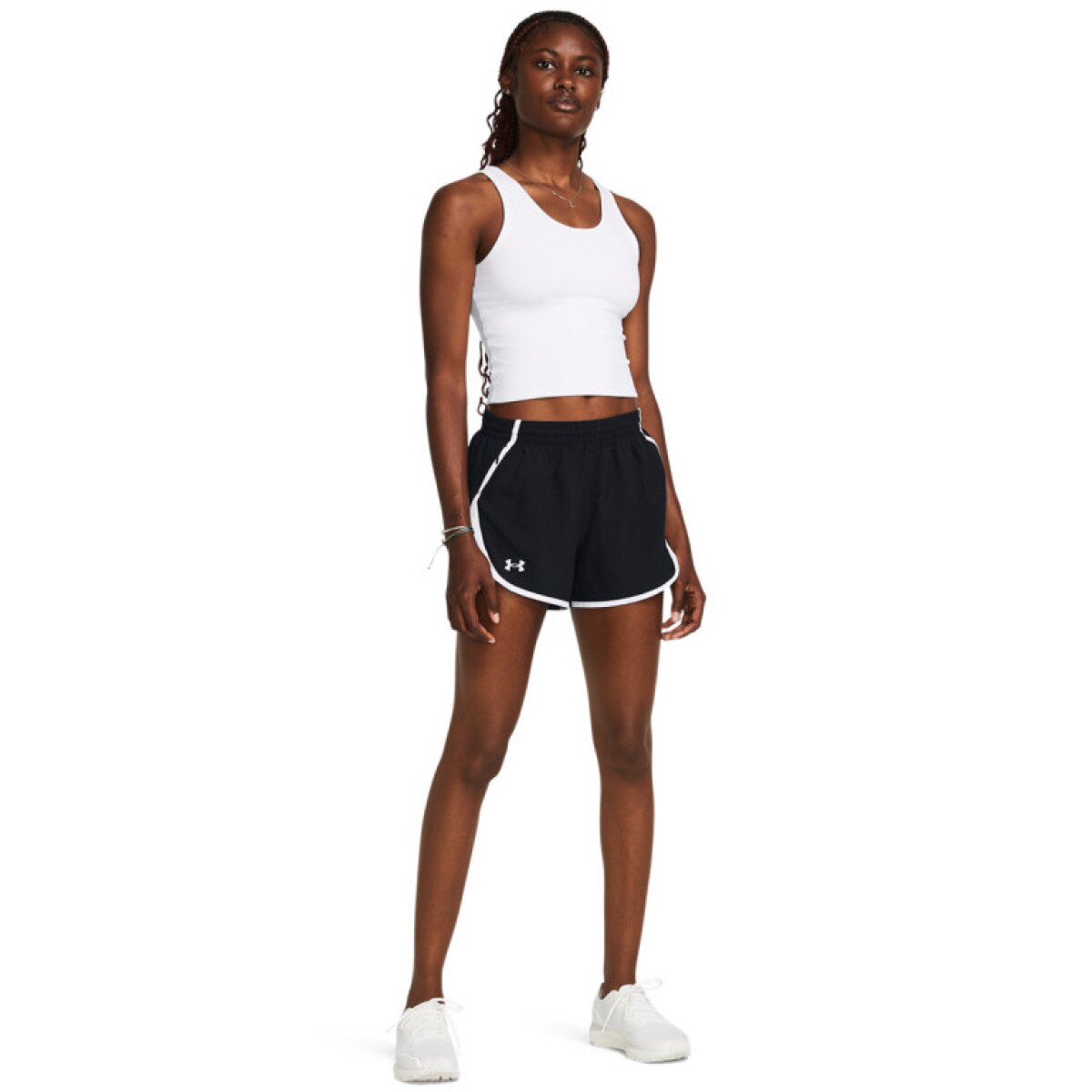 Damskie spodenki do biegania Under Armour UA Fly By 3\'\' Shorts - czarne