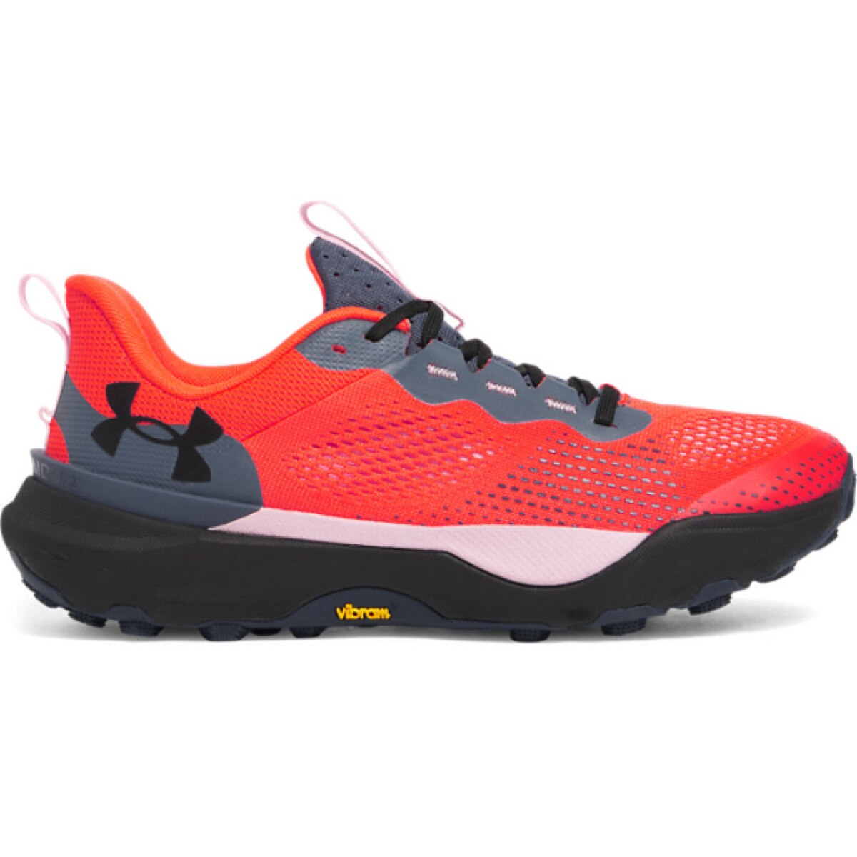 Buty do biegania uniseks Under Armour UA U Infinite Pro Trail - czerwone