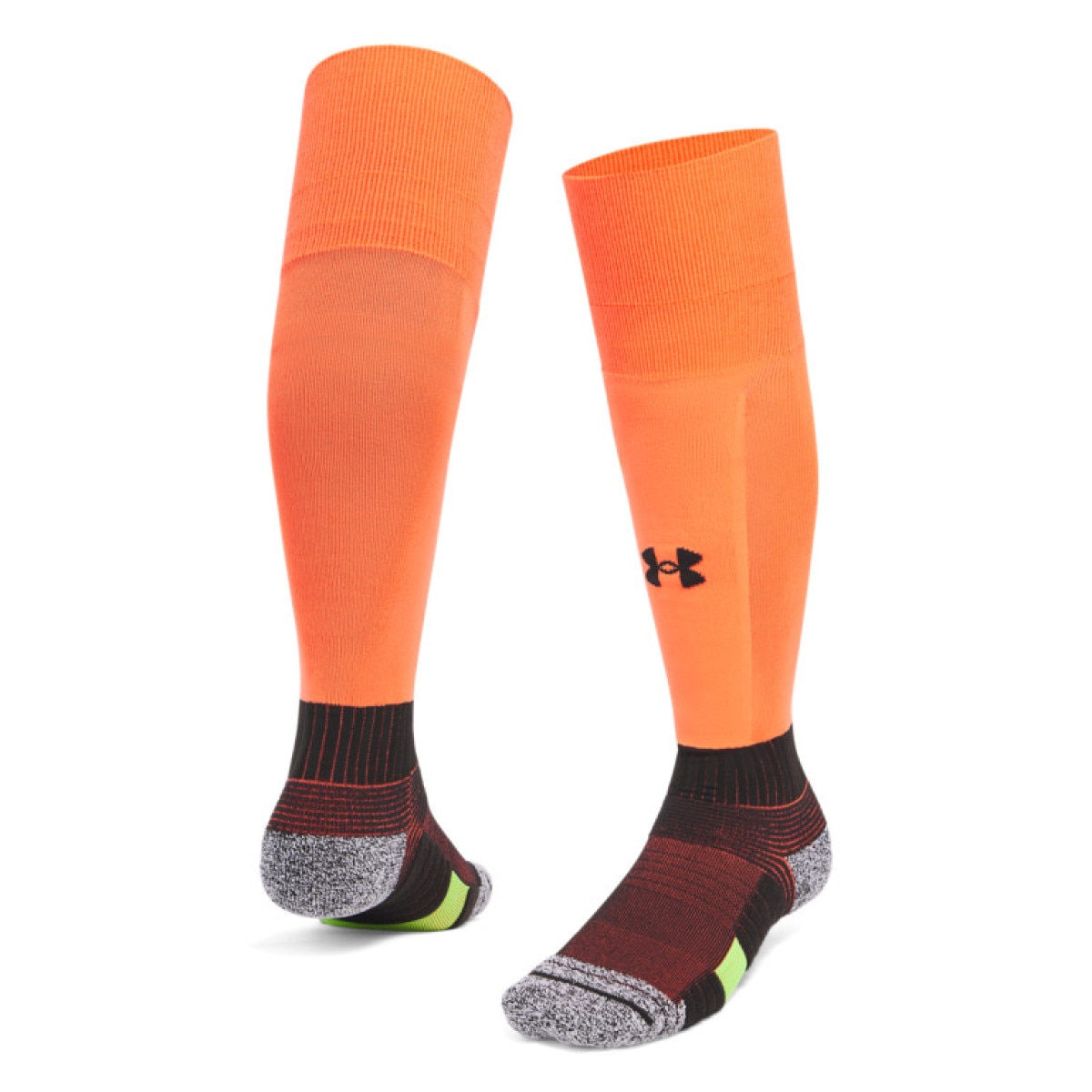 Skarpetki piłkarskie uniseks Under Armour UA Magnetico Pocket 1pk OTC - pomarańczowe