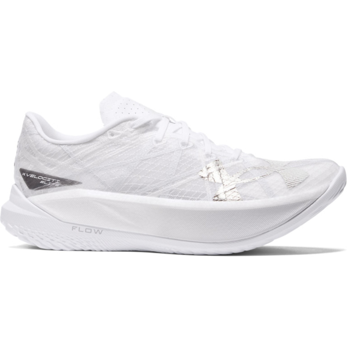 Buty do biegania uniseks Under Armour UA U Velociti Elite 2 - białe