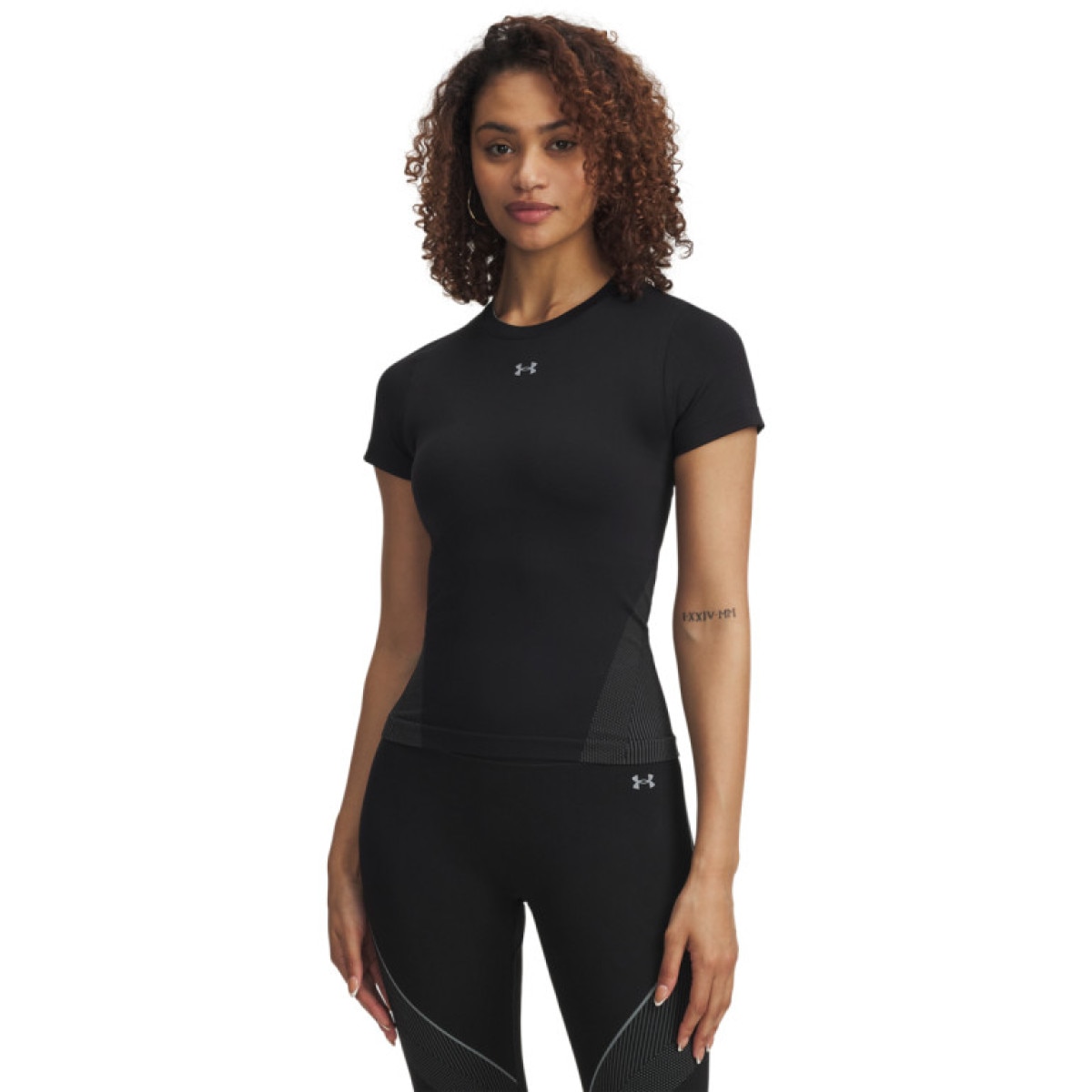 Damska koszulka treningowa Under Armour UA Vanish Seamless SS - czarna
