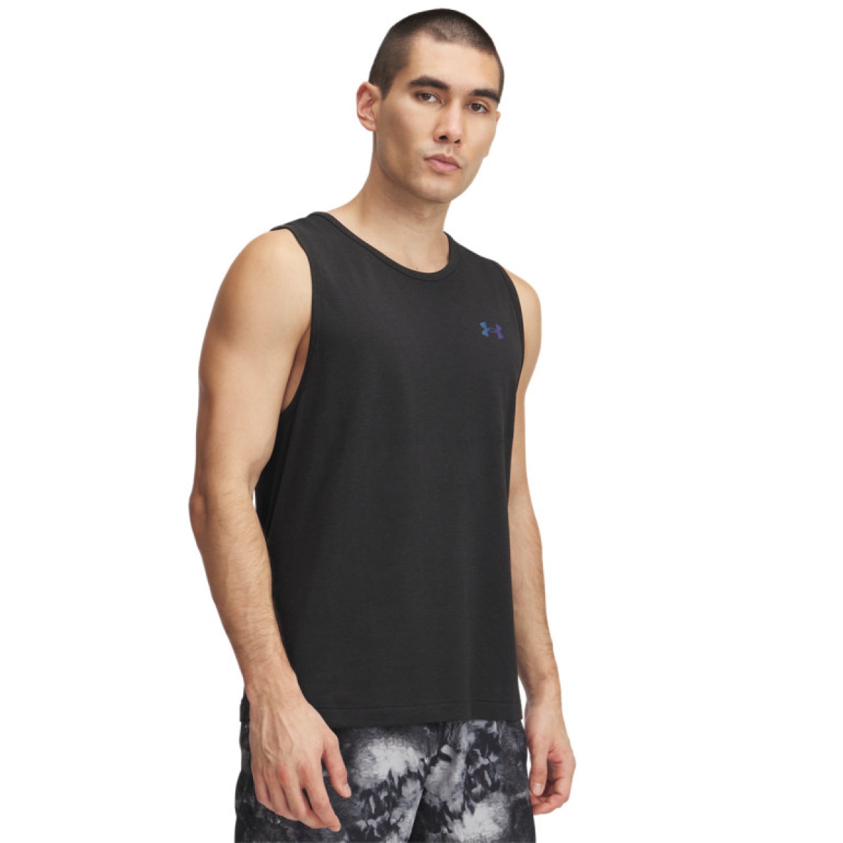 Męska koszulka treningowa Under Armour Vanish Elite Seamless Tank - czarna