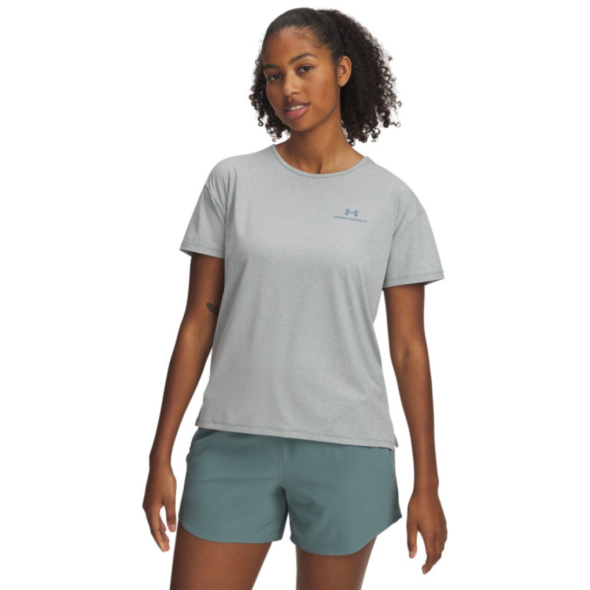Damska koszulka treningowa Under Armour UA Vanish Energy SS 2.0 - niebieska