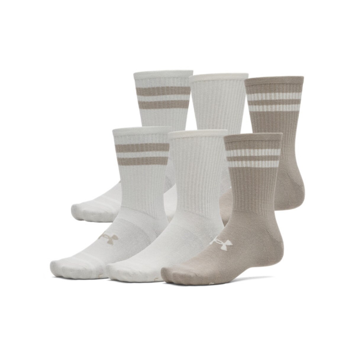 Skarpetki treningowe uniseks (6-pack) Under Armour UA Essential 6pk Crew - multikolor