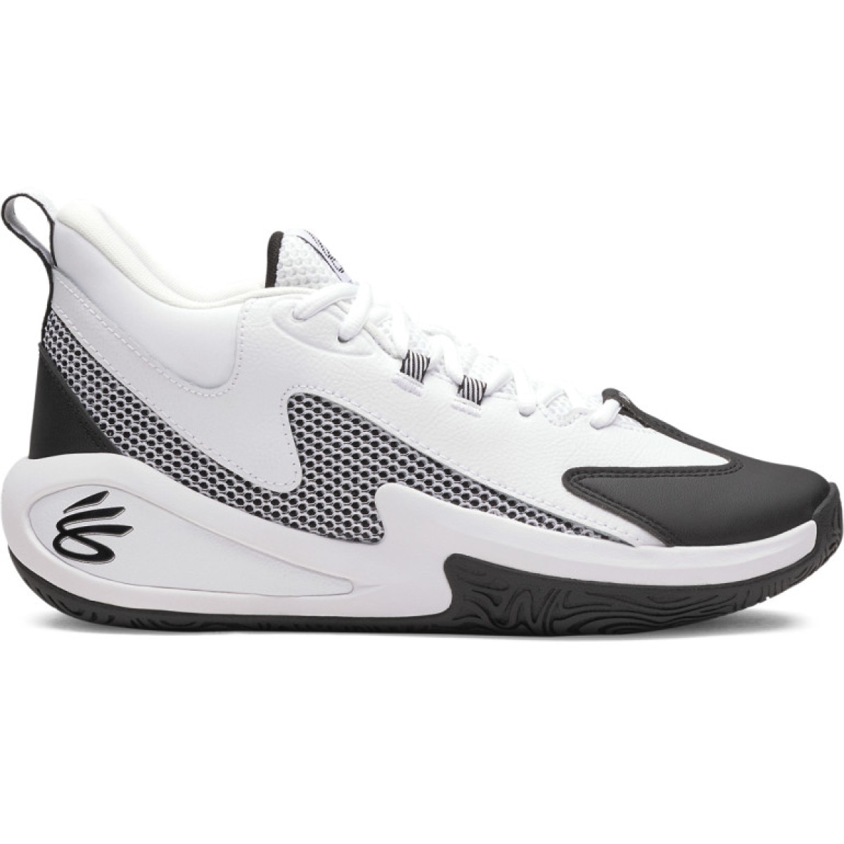 Buty do koszykówki uniseks Under Armour Curry 3Z 25 - białe