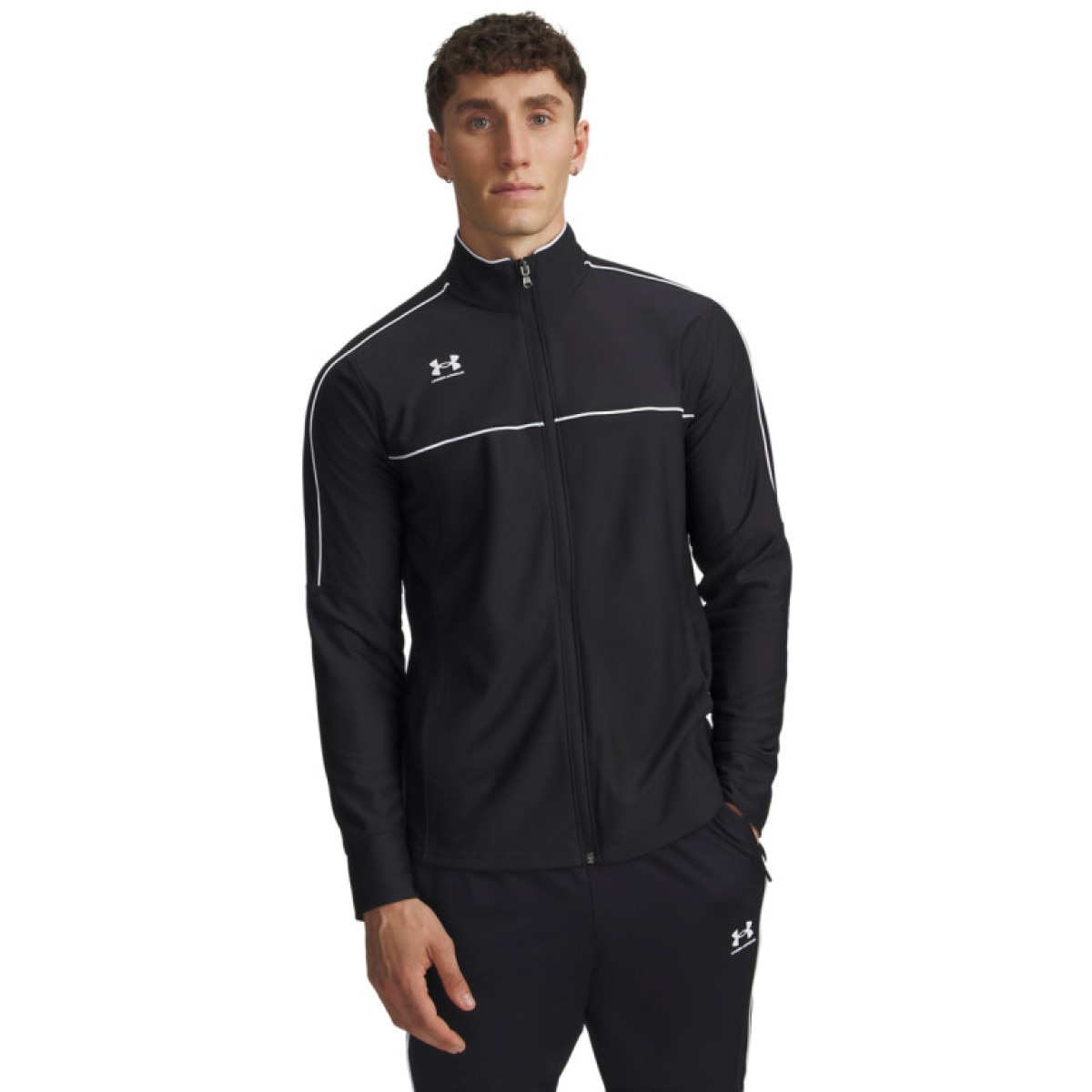 Męska bluzka piłkarska Under Armour UA Challenger - czarna