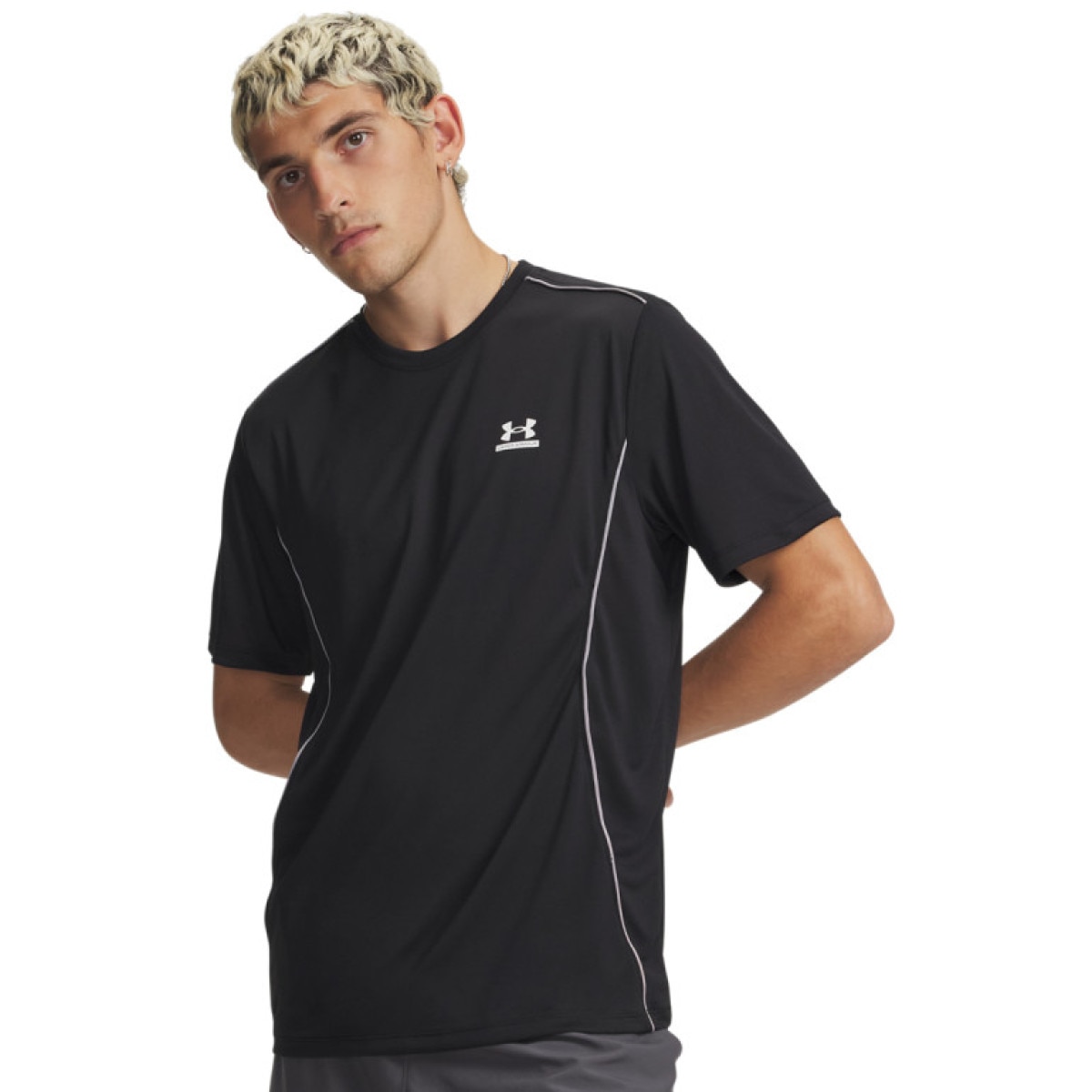 Męska koszulka treningowa Under Armour UA Tech Sport Short Sleeve - czarny