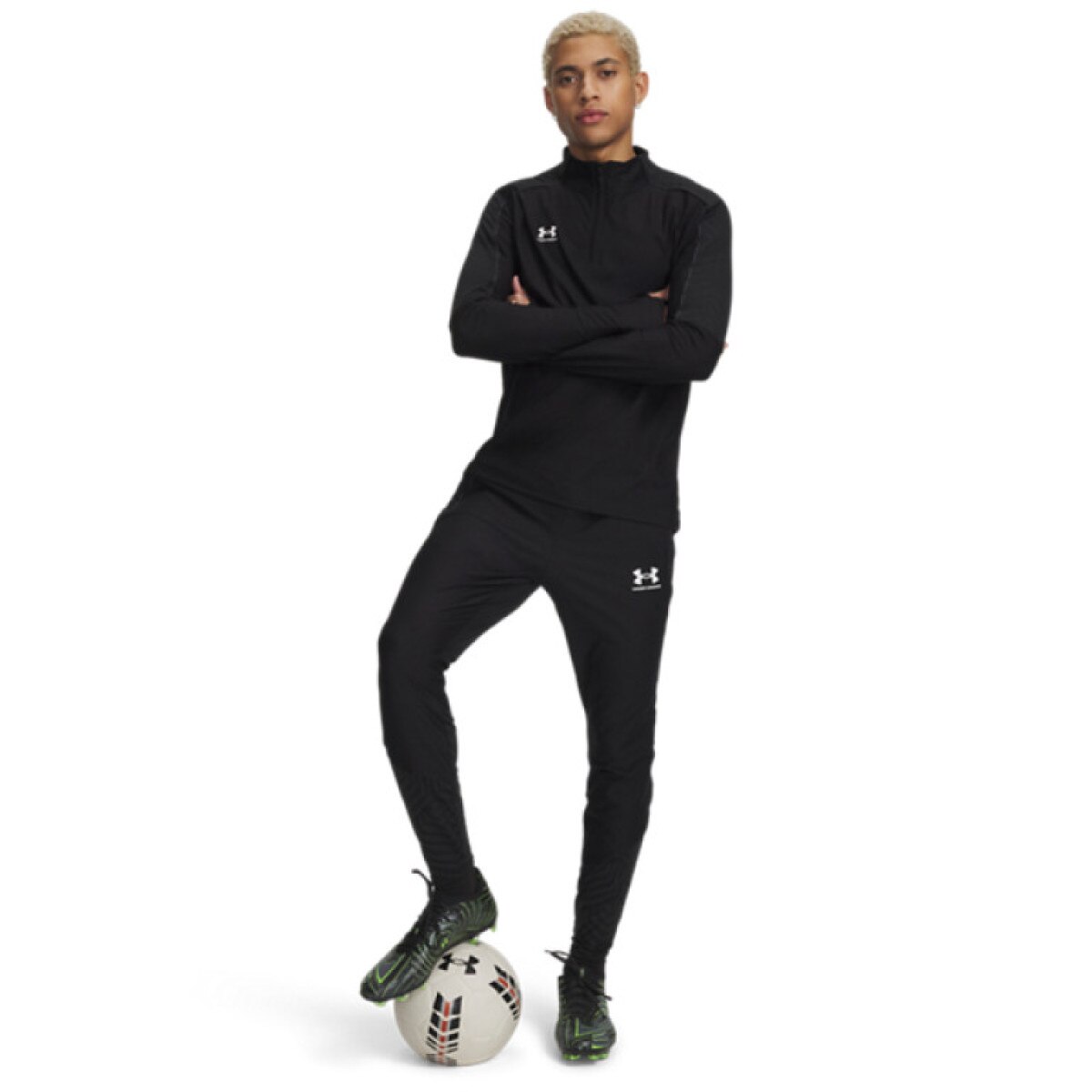 Męskie spodnie treningowe Under Armour UA Challenger Pro - czarne