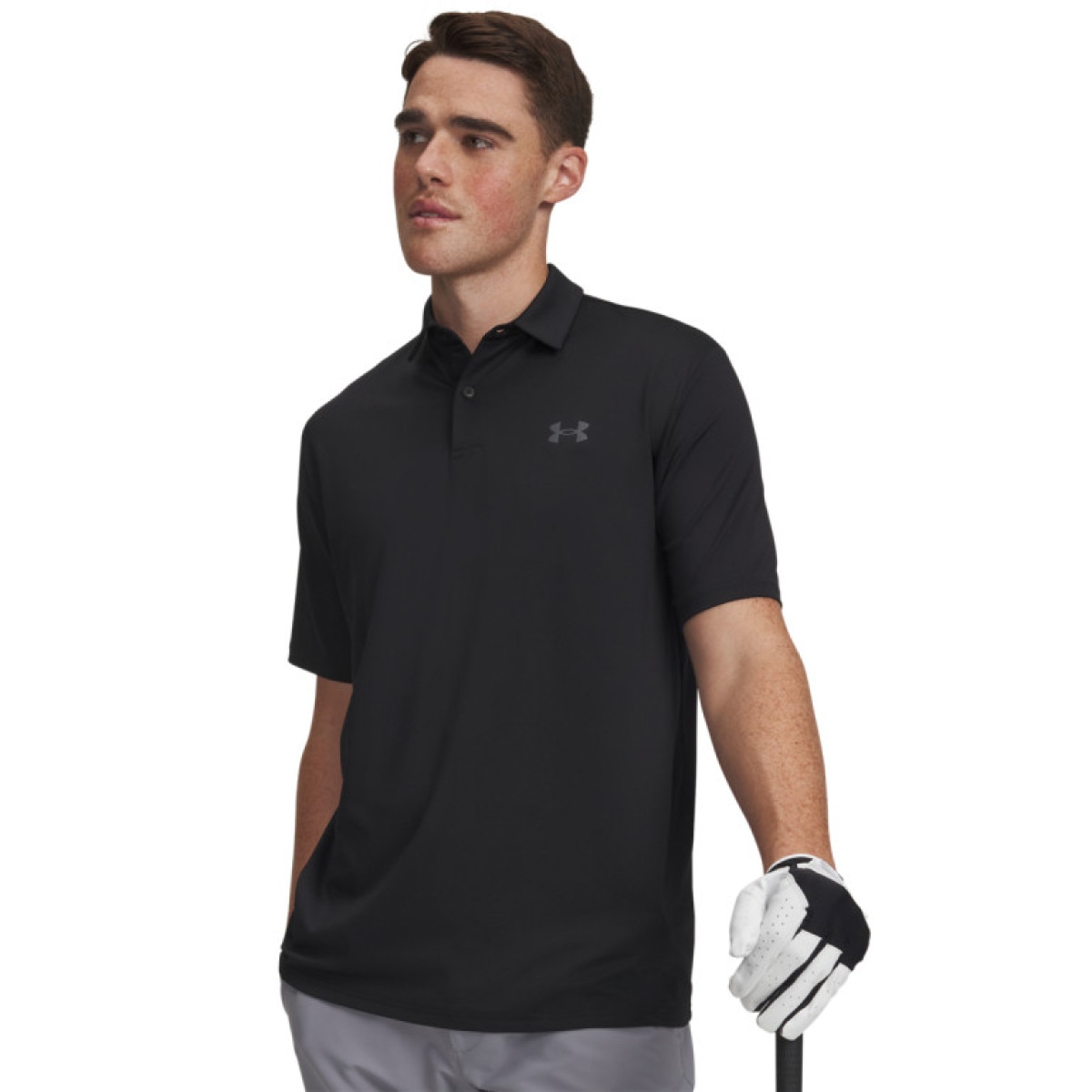 Męska koszulka do golfa Under Armour UA Matchplay Polo - czarna