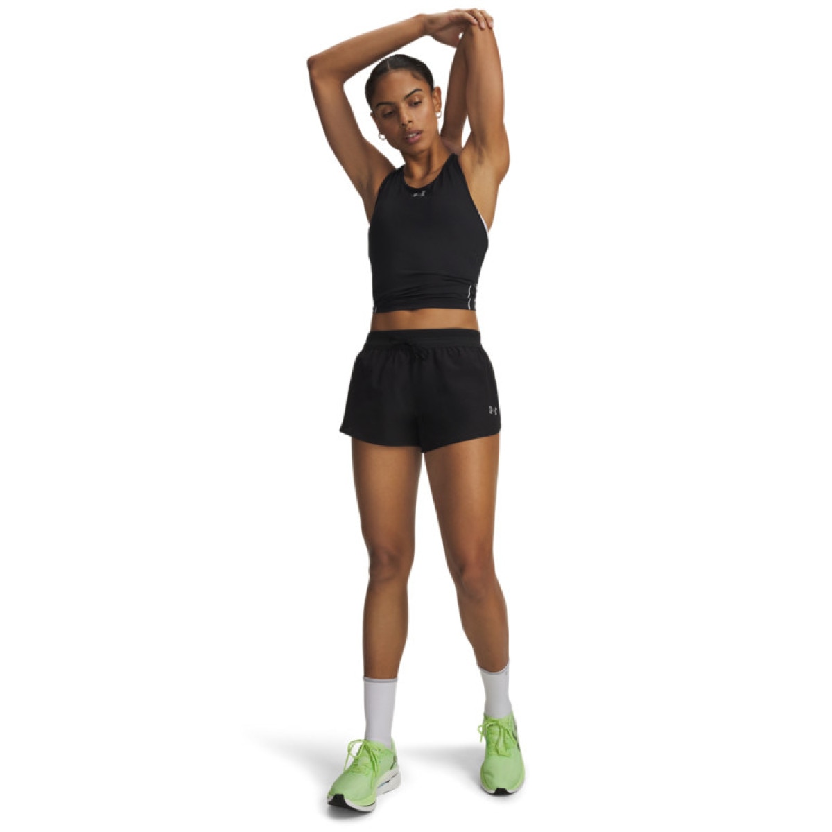 Damskie spodenki do biegania Under Armour UA Velociti Pro Vent Shorts - czarne