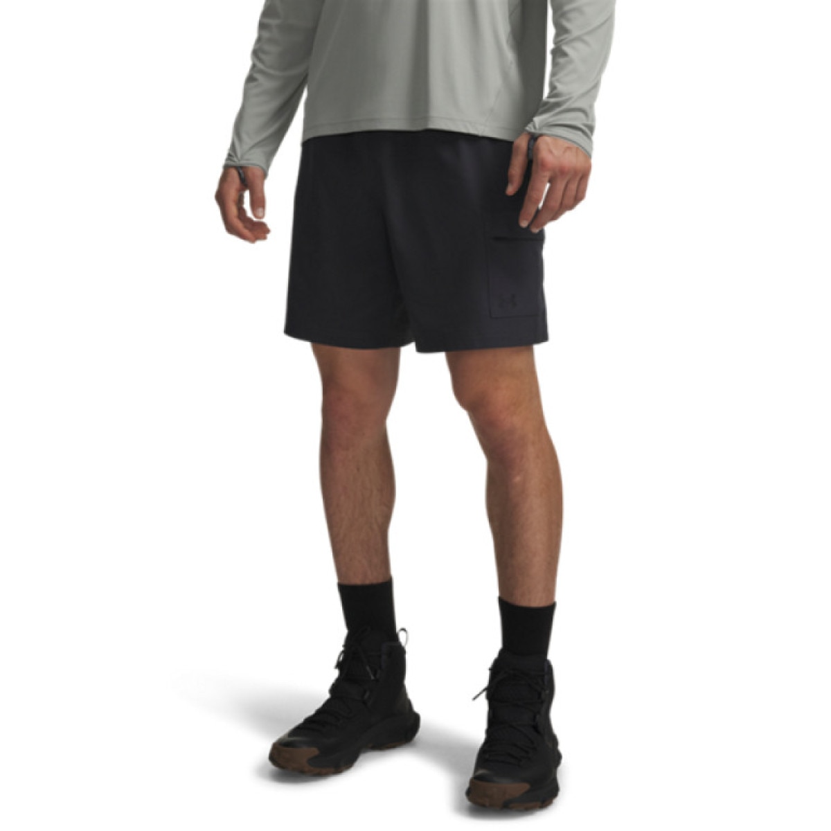 Męskie spodenki trekkingowe Under Armour UA Outdoor Hybrid - czarne