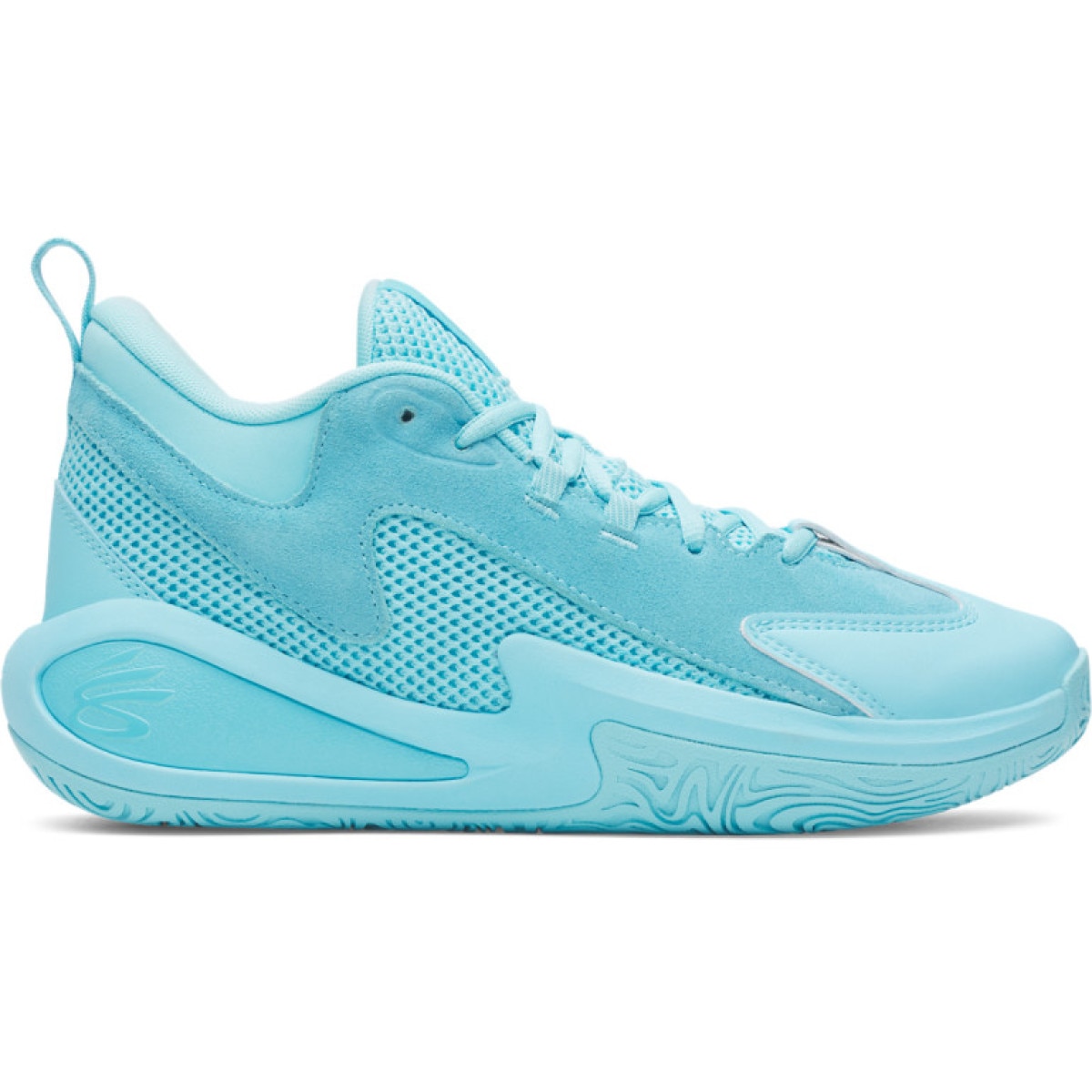 Buty do koszykowki uniseks Under Armour Curry 3Z 25 SDE - niebieskie