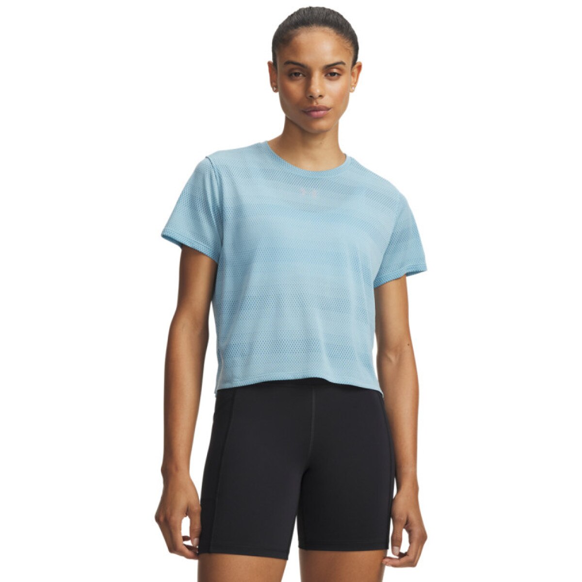 Damska koszulka do biegania Under Armour UA Velociti Shortsleeve - niebieska