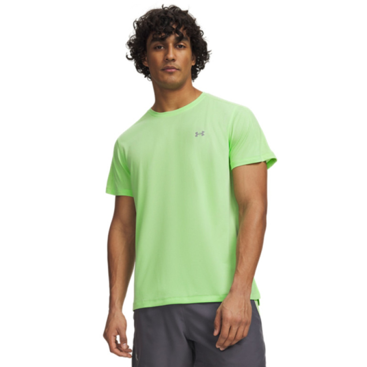 Męska koszulka do biegania Under Armour UA Velociti Reflect SS - zielona