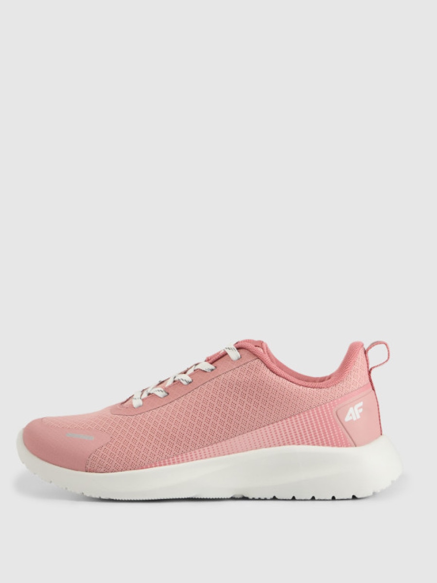 Dziewczęce buty sportowe VELOSPEED 4F 4FJRSS26FSPOF248 - różowe
