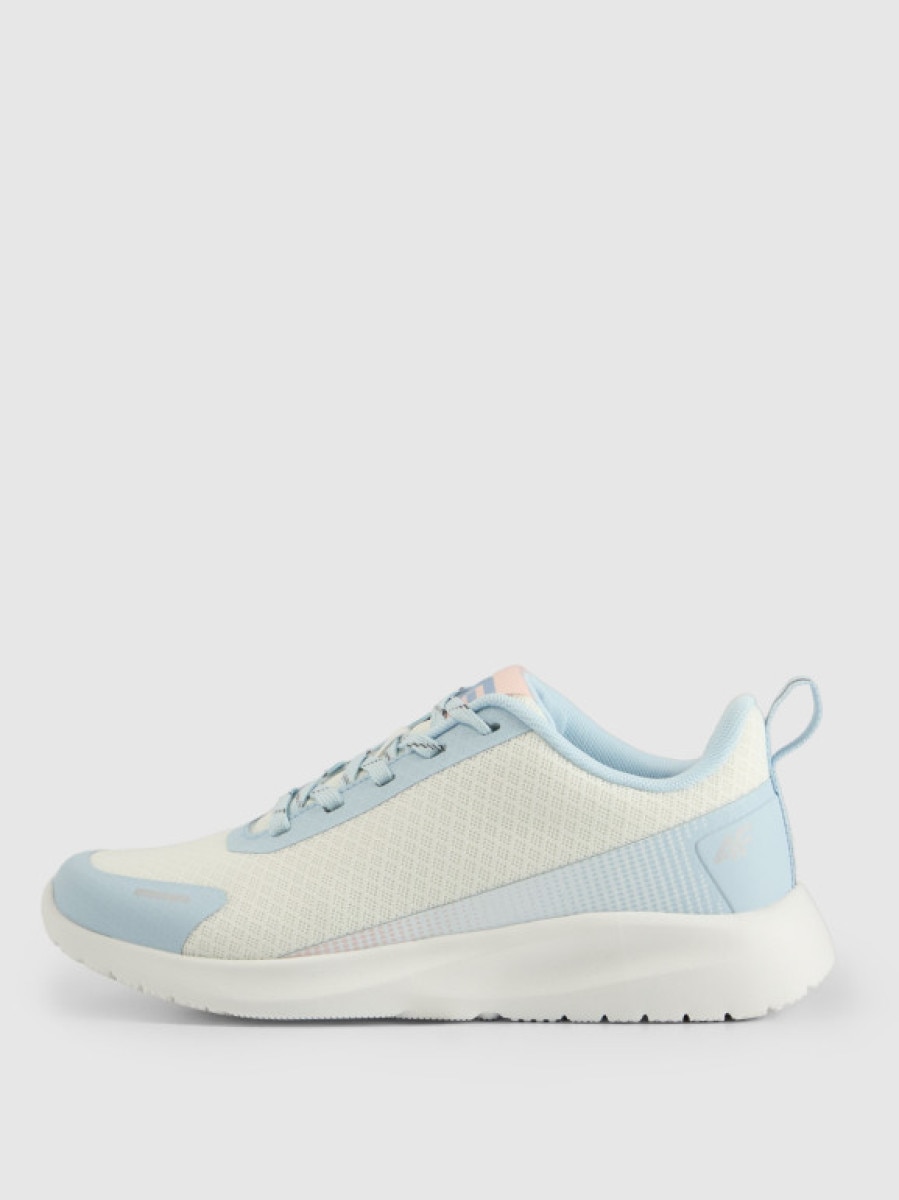 Dziewczęce buty sportowe VELOSPEED 4F 4FJRSS26FSPOF248 - białe