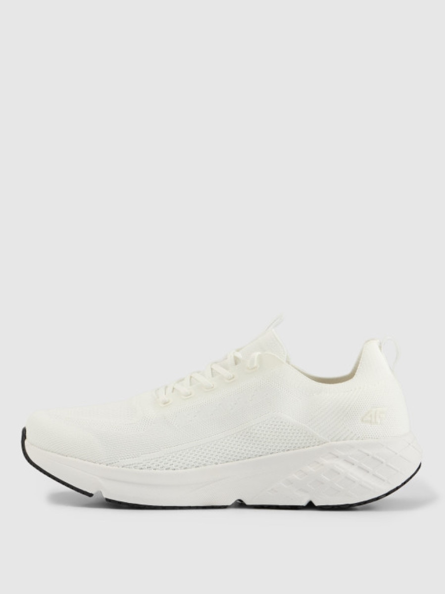 Męskie sneakersy VELOCORE 4F 4FRSS26FSNEM018 - białe