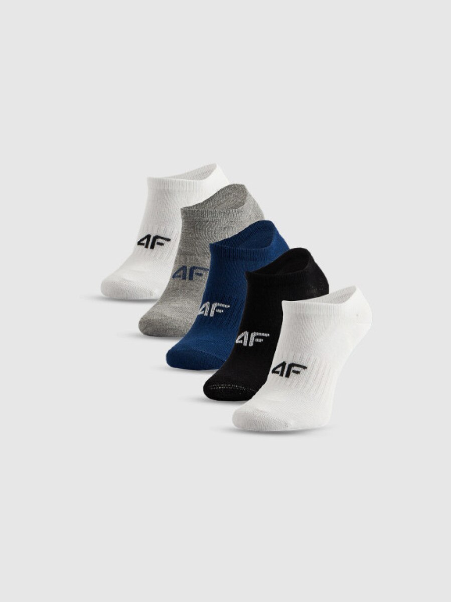 Chłopięce skarpetki (5-pack) 4F 4FJRSS26USOCM0861 - multikolor