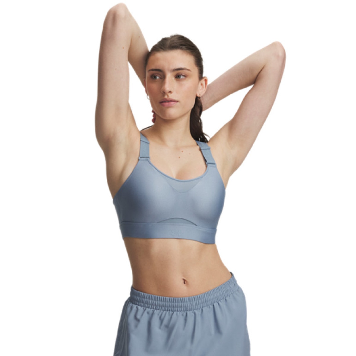Biustonosz treningowy Under Armour UA Infinity High 2.0 Bra - niebieski