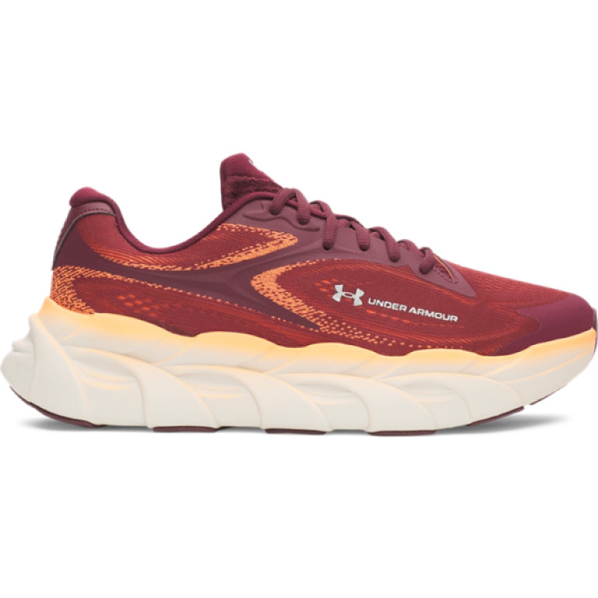 Męskie buty do biegania Under Armour UA HB Runner 2 - burgundowe