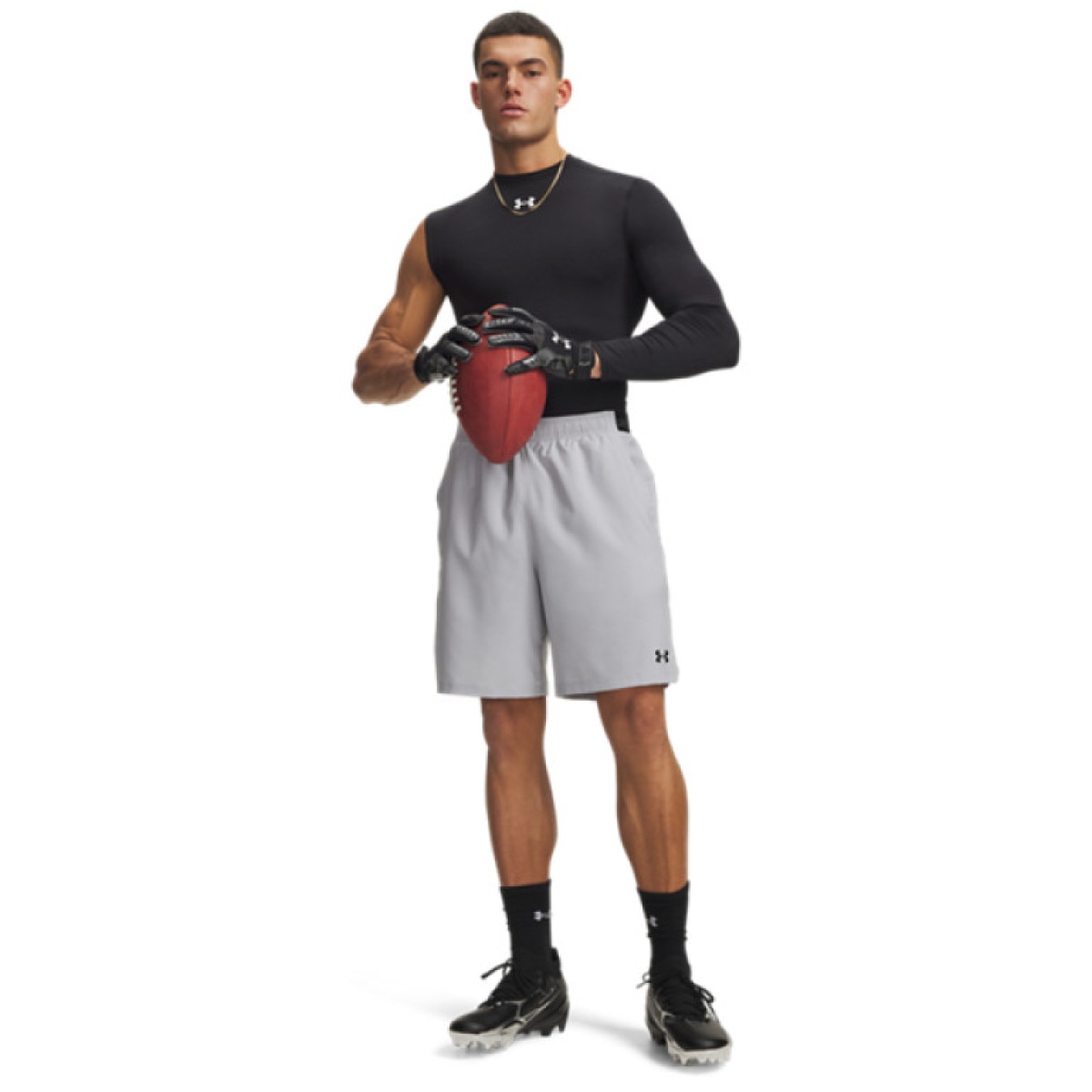 Męskie spodenki treningowe Under Armour UA Vanish Wven 2.0 8in Short - szare