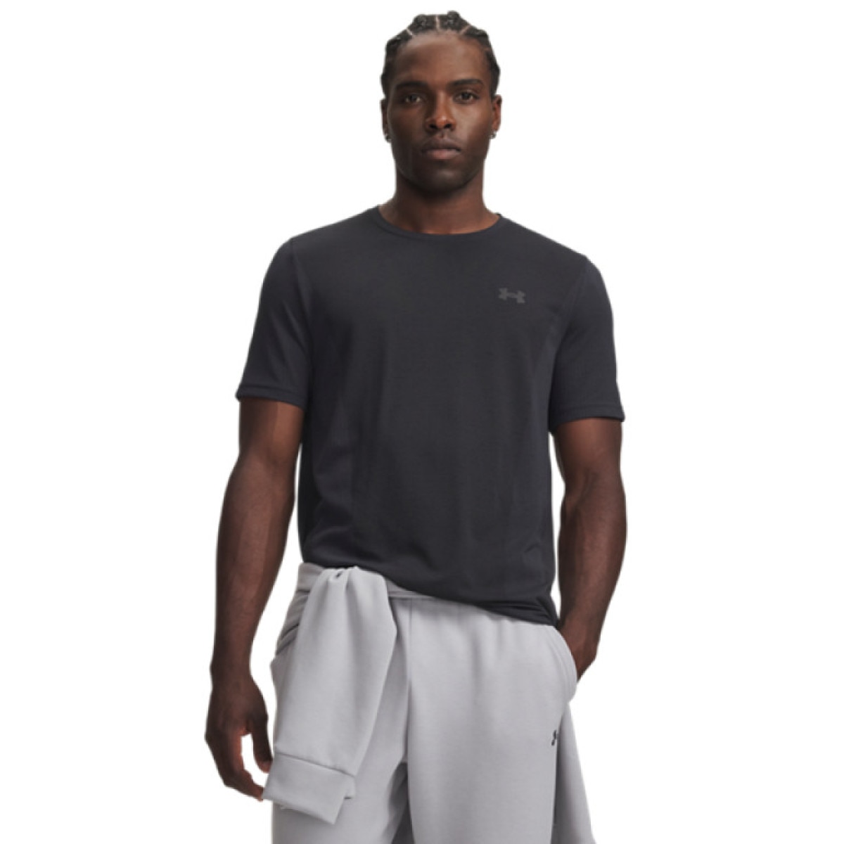 Męska koszulka treningowa Under Armour UA Vanish Seamless SS - czarna