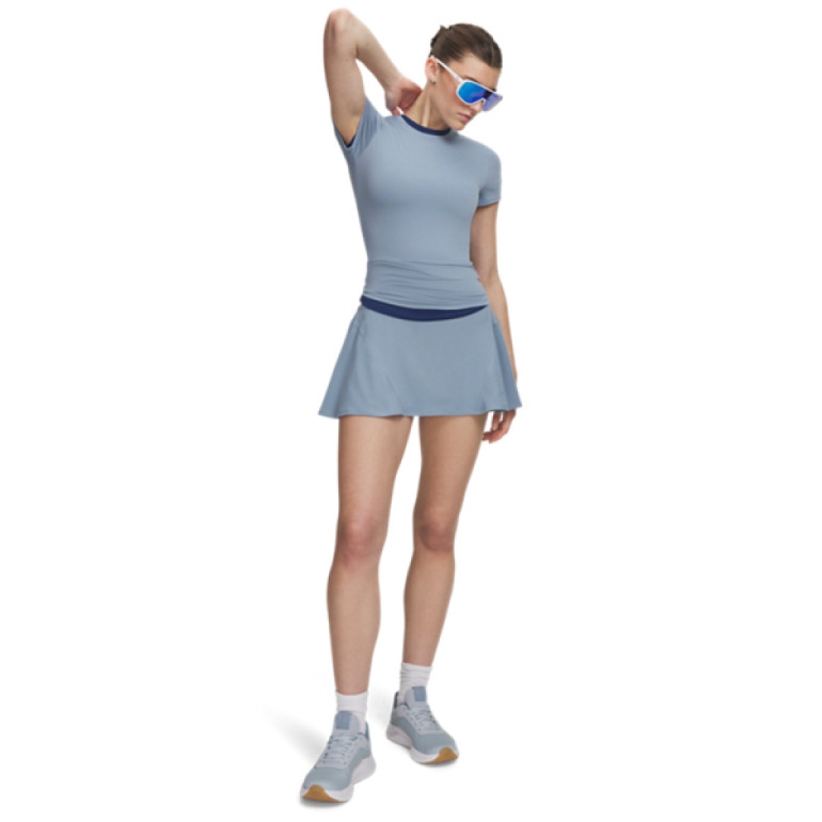Damskie spódnico-spodenki treningowe Under Armour Motion Skort - niebieskie