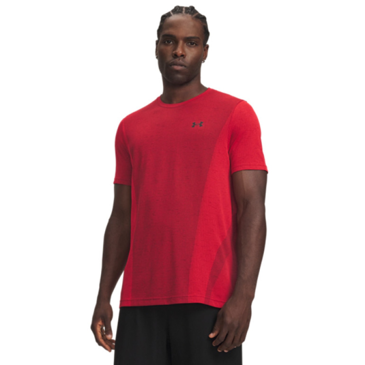 Męska koszulka treningowa Under Armour UA Vanish Seamless SS - czerwona
