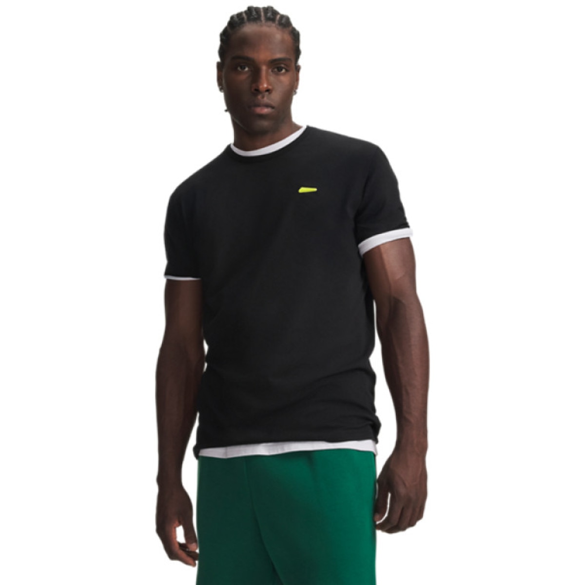 Męska koszulka z krótkim rękawem Under Armour UA M 60/40S LC SCORPIO SS - czarna