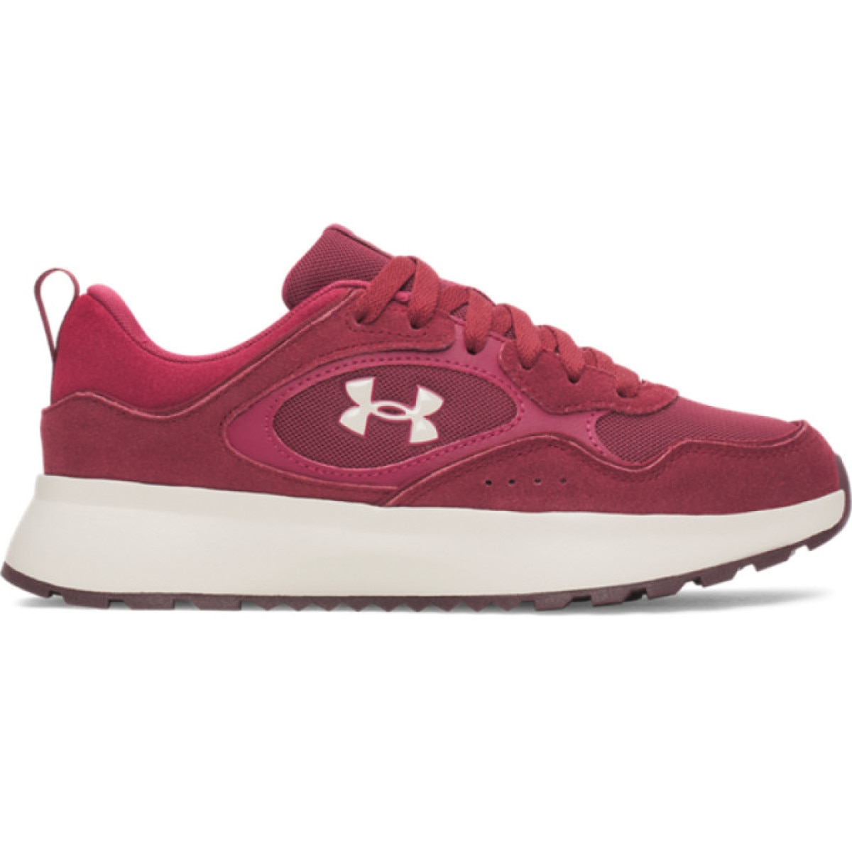 Damskie sneakersy UA W Mirage Sport Under Armour - burgundowe