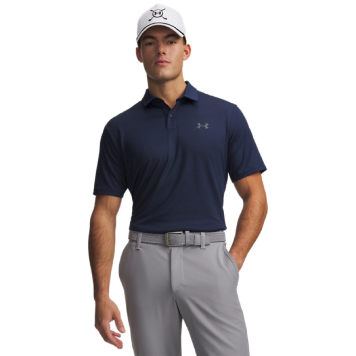 Męska koszulka do golfa Under Armour UA Matchplay Polo - granatowa