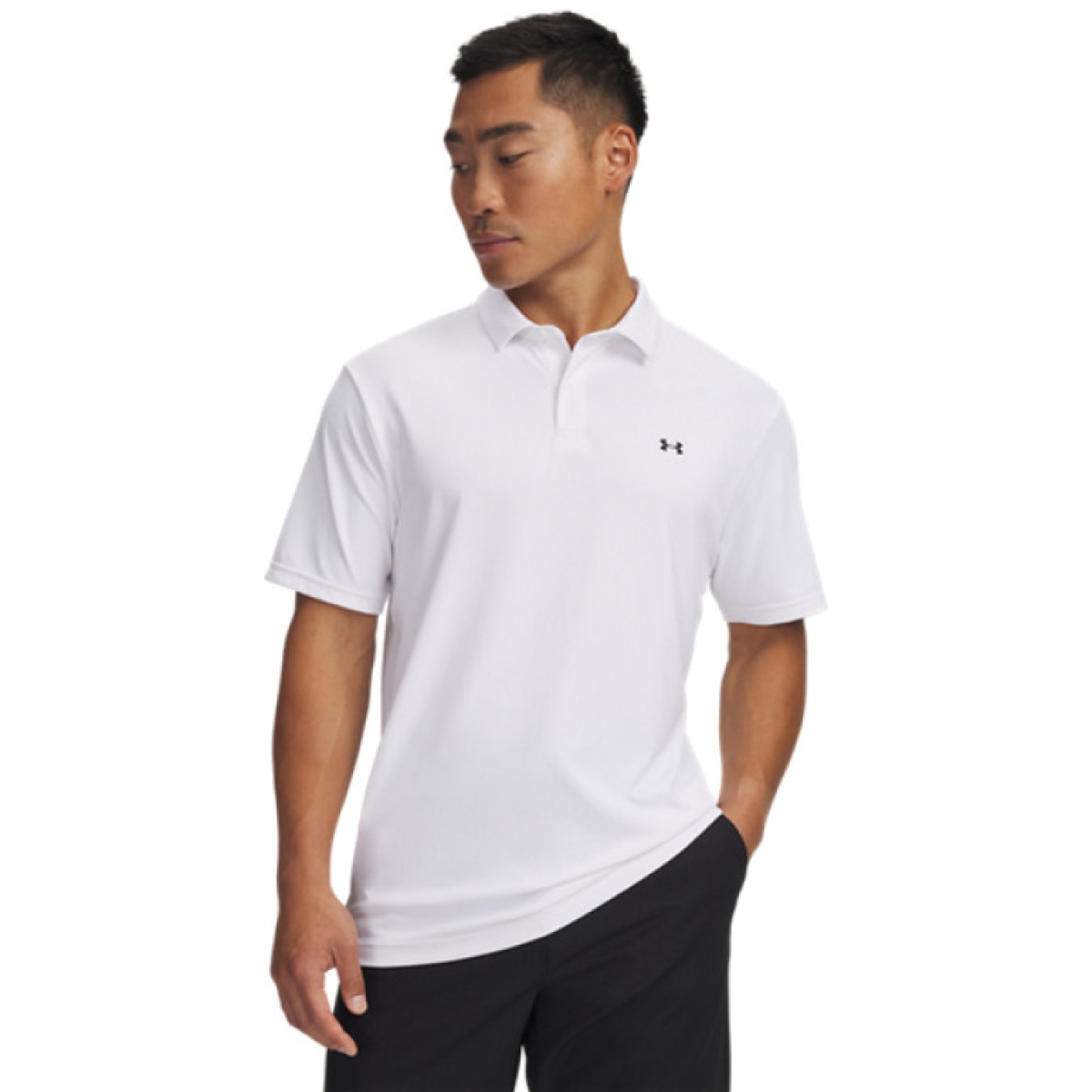 Męska koszulka polo Under Armour UA T2G Pique Polo - biała