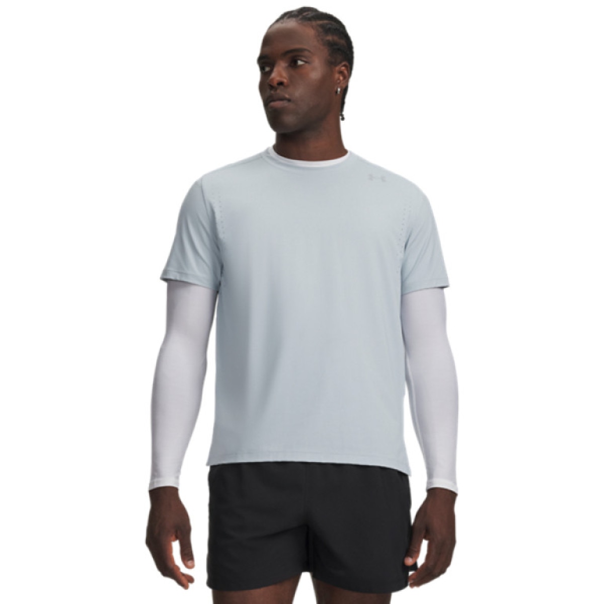 Męski t-shirt do biegania Under Armour UA Velociti Pro Shortsleeve - niebieski