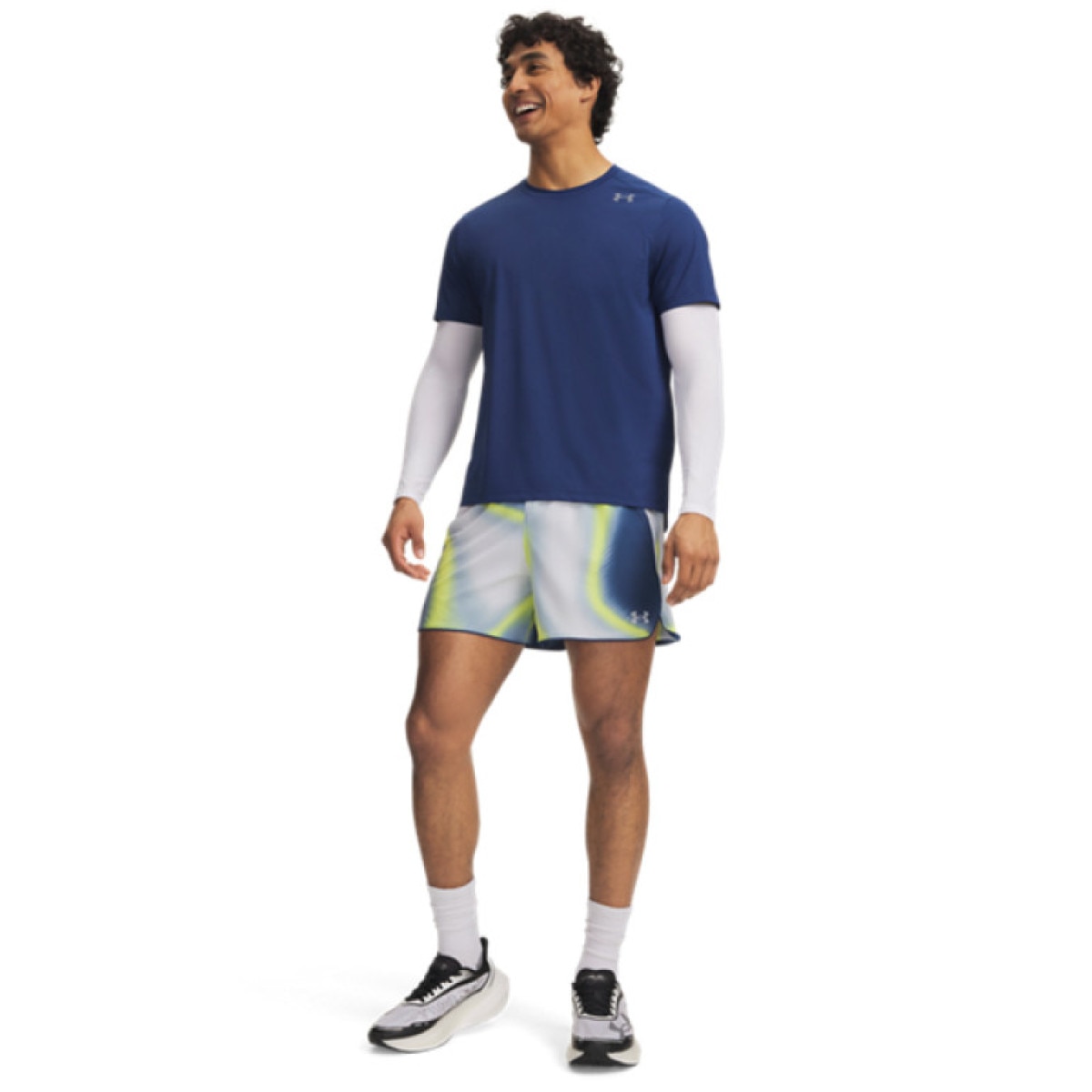 Męskie spodenki do biegania Under Armour UA Velociti Pro - multikolor