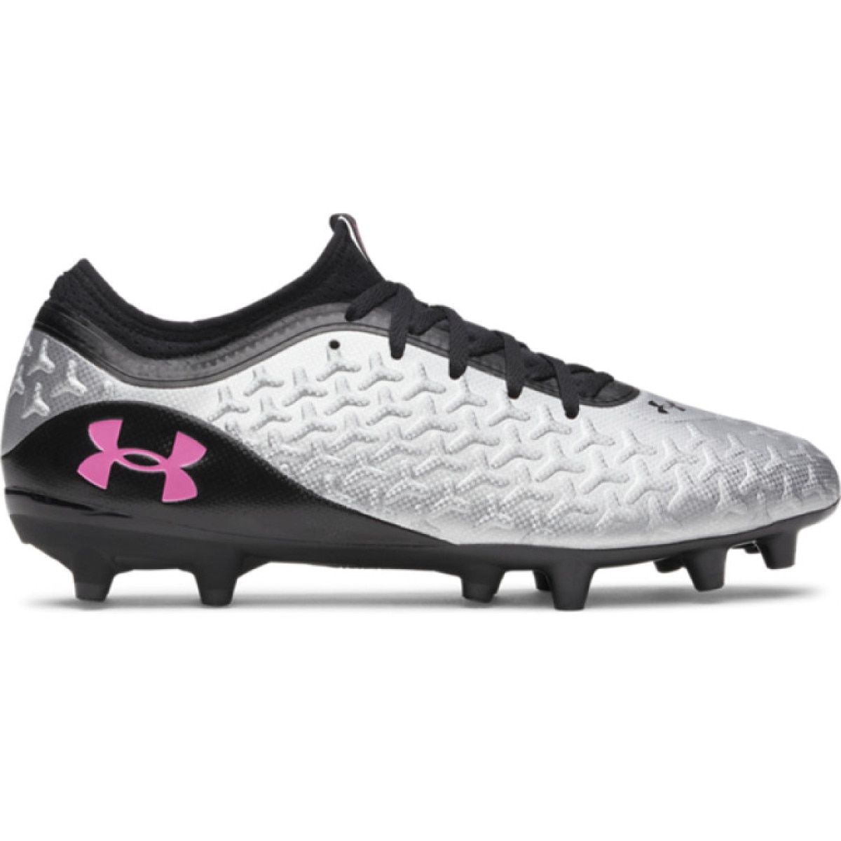 Korki piłkarskie uniseks Under Armour UA Magnetico Select 6 FG - srebrne