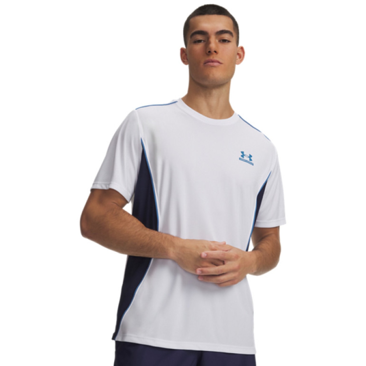 Męska koszulka treningowa Under Armour UA Tech Sport Short Sleeve - biały