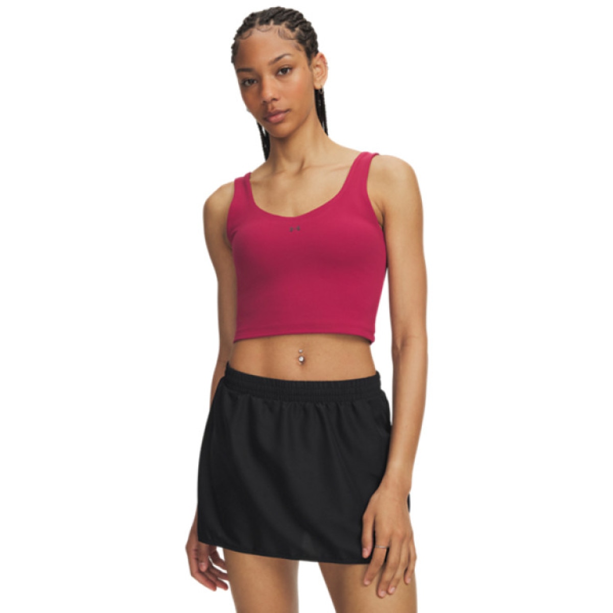 Damska koszulka treningowa bez rękawów Under Armour Motion Tank - burgundowa