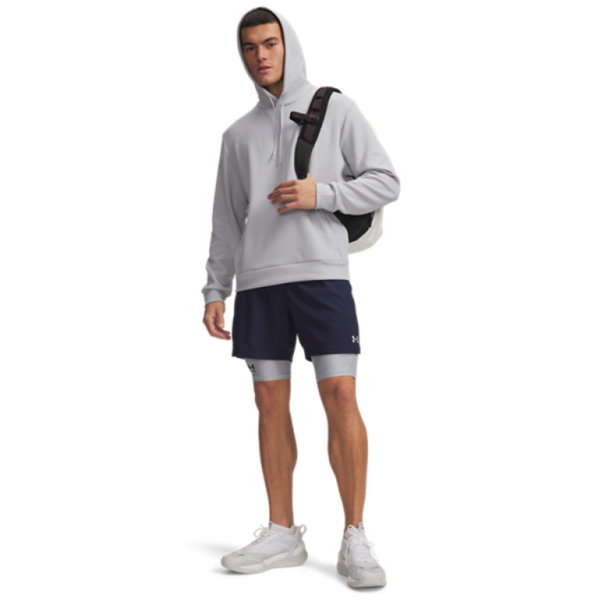 Męskie spodenki treningowe Under Armour UA Vanish Woven Short 2.0 6in - granatowe