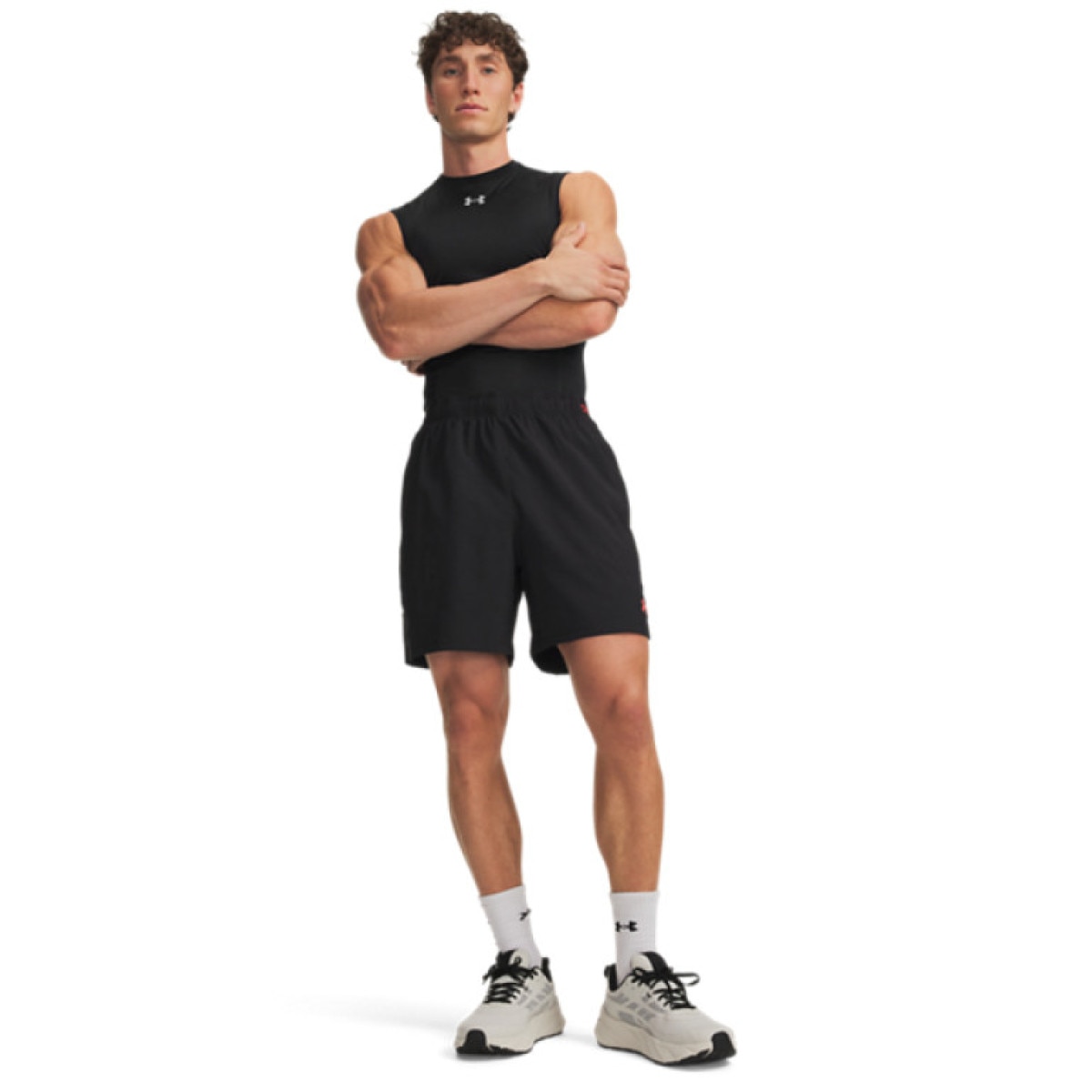 Męskie spodenki treningowe Under Armour UA Vanish Wven Short 2.0 6in - czarne