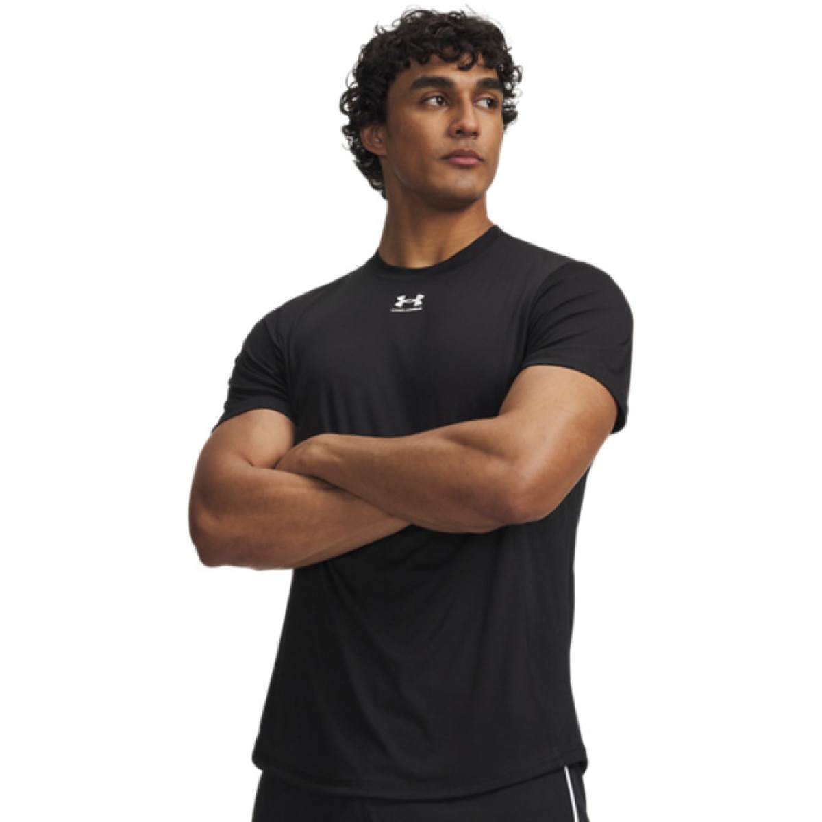 Męska koszulka piłkarska Under Armour UA M Challenger Pro SS - czarna