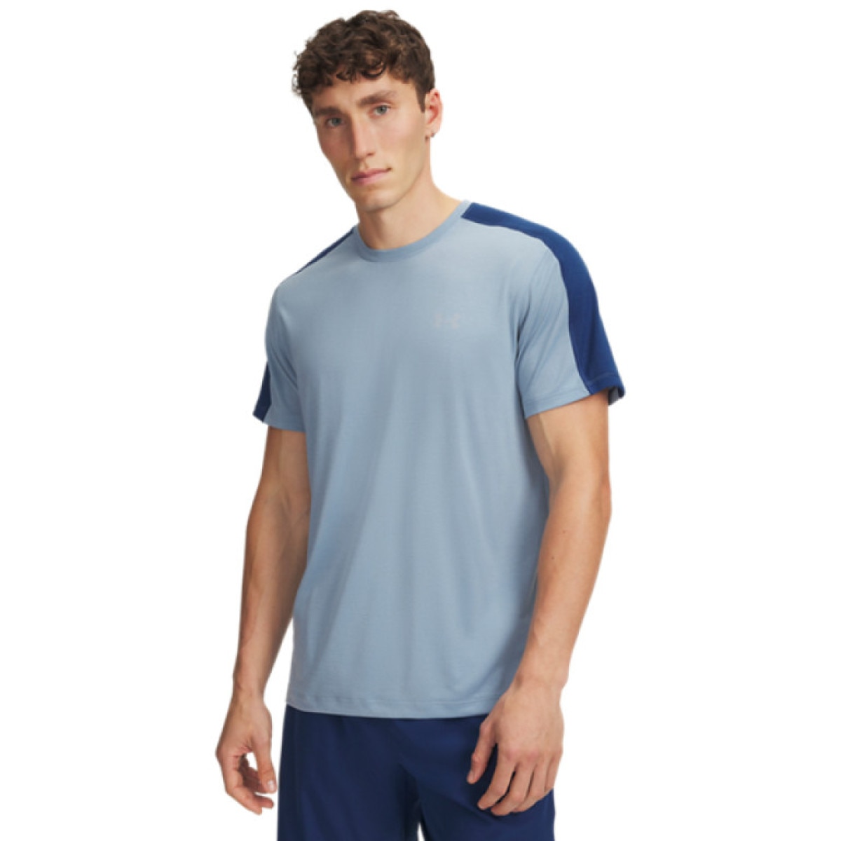 Męska koszulka do biegania Under Armour UA Velociti Reflect SS - niebieska