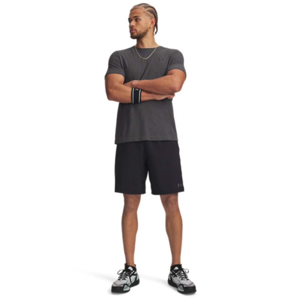 Męskie spodenki treningowe Under Armour UA Vanish Wven 2.0 8in Short - czarne