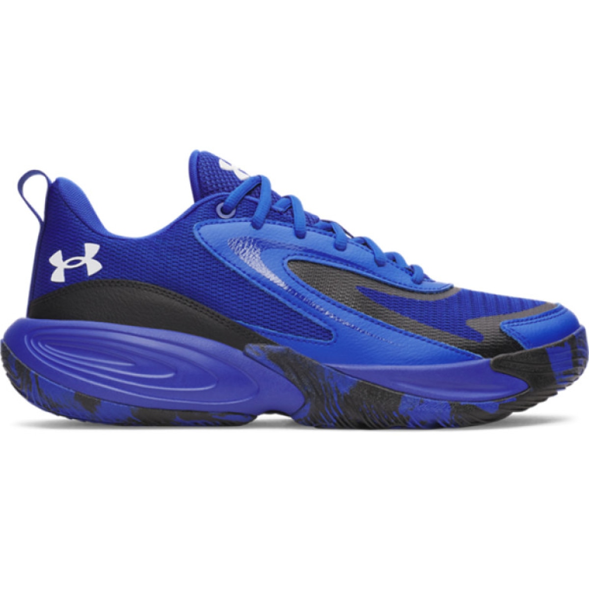 Buty do koszykówki uniseks Under Armour UA Lockdown 8 - niebieskie