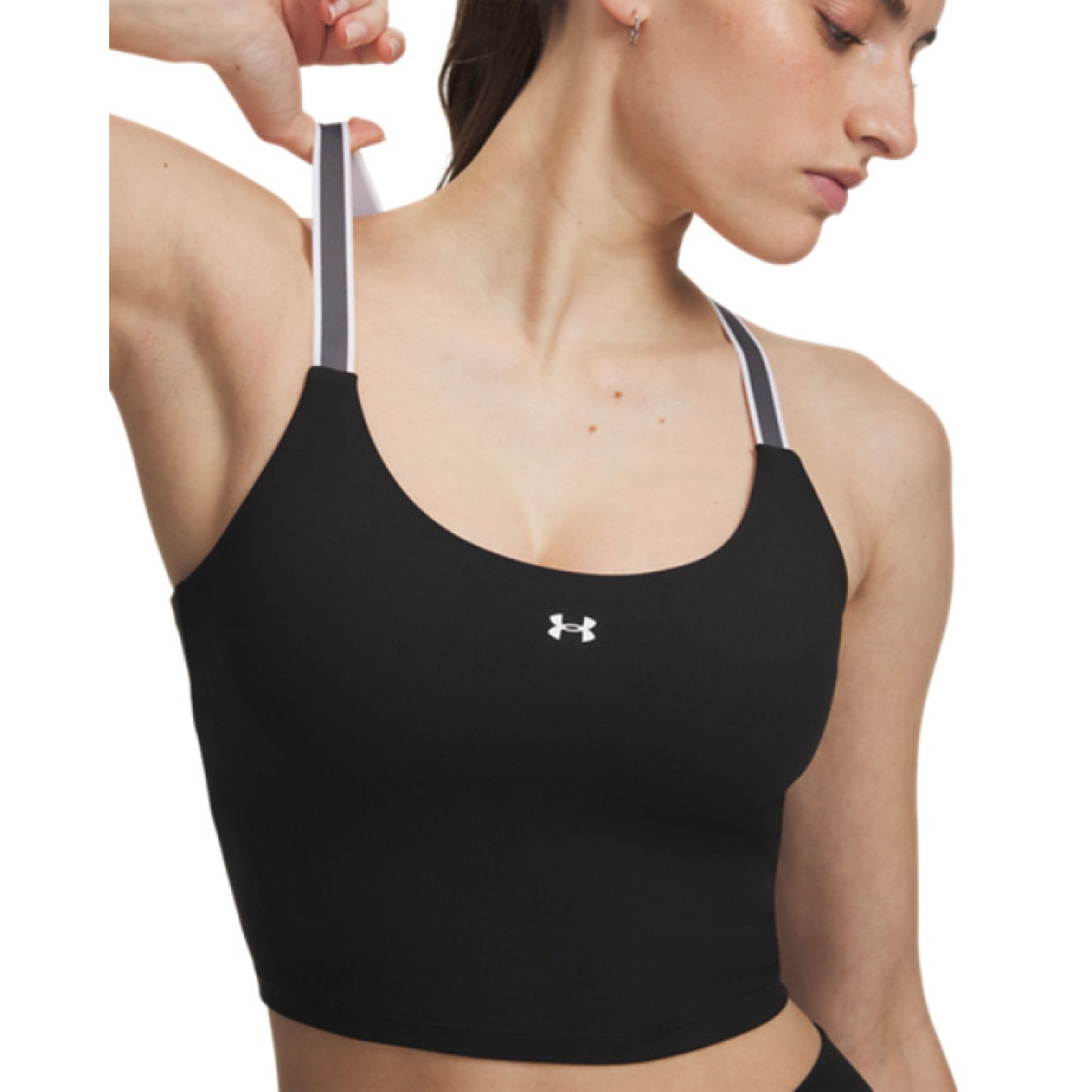 Damska koszulka treningowa bez rękawów Under Armour Motion Sport Tape Tank - czarna