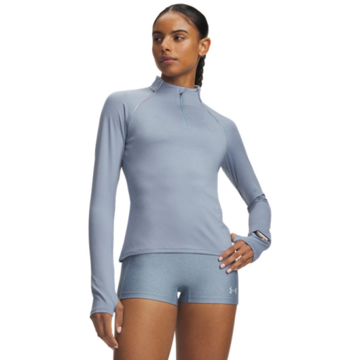 Damska bluza do biegania Under Armour UA Velociti Half Zip - niebieska