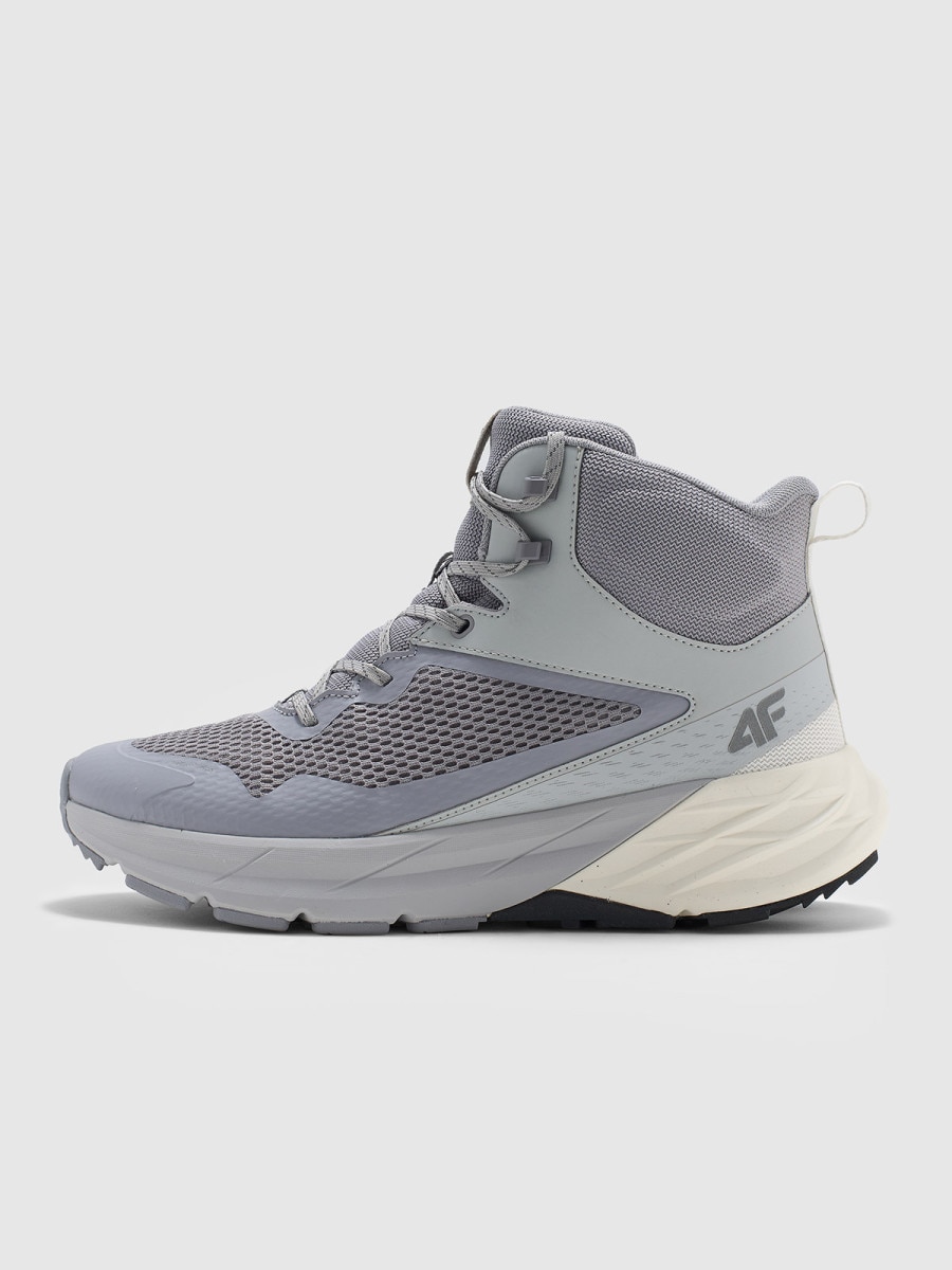 Męskie buty trekkingowe 4F 4FWMM00FOTSM038 - szare